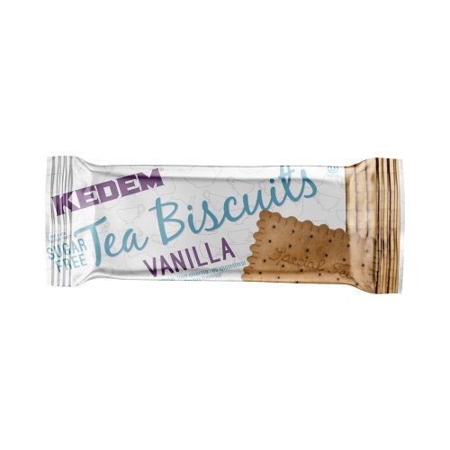 Galletas Tea Biscuit Vainilla Sin Azúcar Kedem 128 Gr — Galletas y Barritas