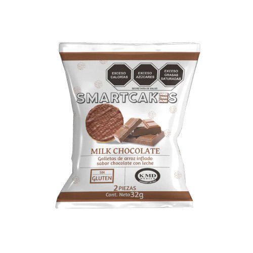 Smartcakes Milk Chocolate Smartchips 32 Gr — Galletas y Barritas