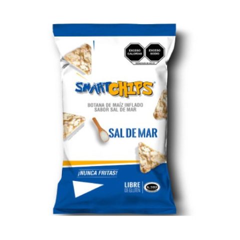 Maíz Inflado Sal de Mar Smartchips 140 Gr
