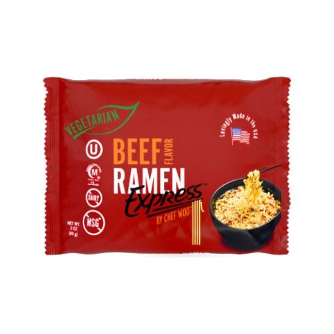 Sopa Instantánea Ramen Sabor Carne Chef Woo 85 Gr