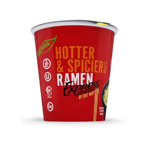 Sopa Instantánea Ramen Especias Picantes Chef Woo 64 Gr — Sopas Instantáneas