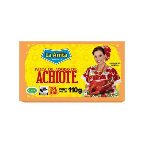 Pasta de Achiote de Adobo la Anita 110 Gr