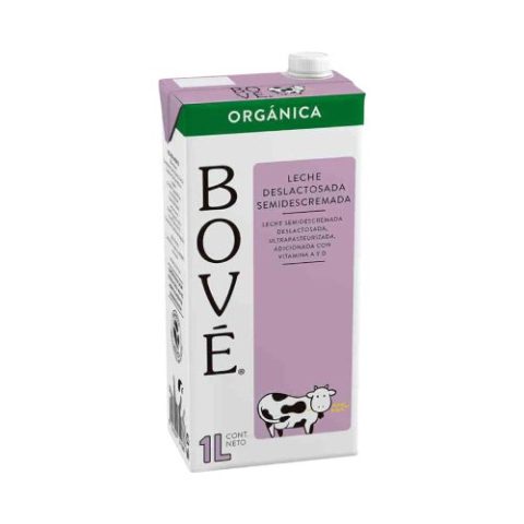 Leche Deslactosada Semidescremada Bové 1 Lt