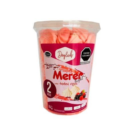 Merengues Frutos Rojos Daylish 74 Gr