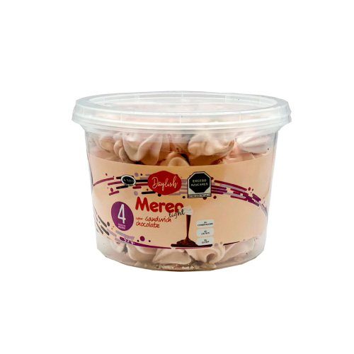 Merengue Mini Sandwich Chocolate Daylish 53 Gr — Alegrías y Merengues