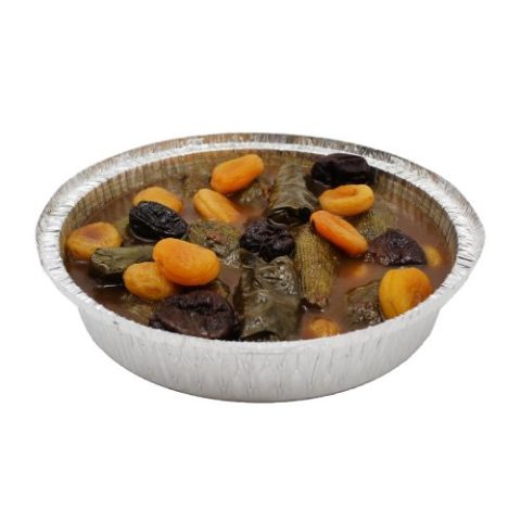 Calabazas Rellenas y Hojas de Parra en Salsa de Tamarindo Shouly's 1 Kg Aprox