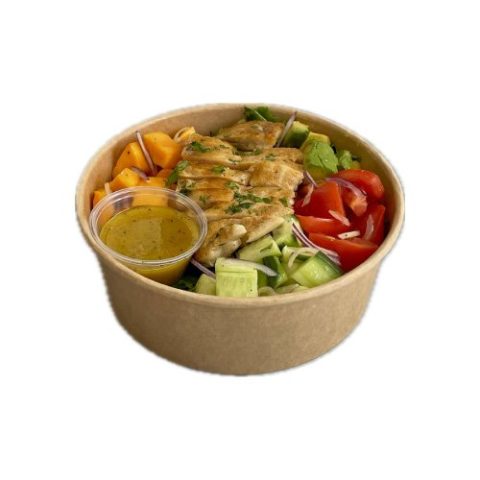 Power Chiken Breast Salad Bowl con Vinagreta de Mostaza Shouly's
