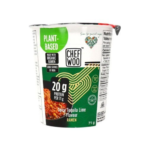 Sopa Instantánea Spicy Tequila Lime Flavor Chef Woo 71 Gr — Sopas Instantáneas