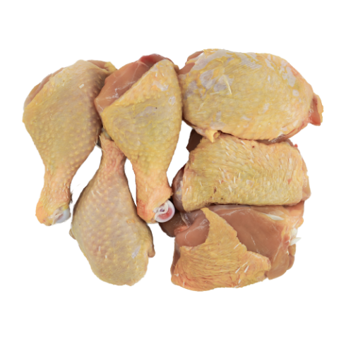 Pierna y Muslo con Piel de Pollo Pza (350 Gr Aprox Pza)