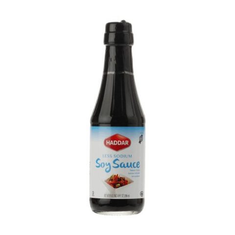 Salsa de Soya Baja en Sodio Haddar 375 Ml