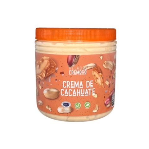 Helado de Crema de Cacahuate Helados Cremoso 1 Lt