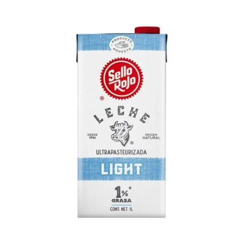 Leche Light Sello Rojo 1 Lt