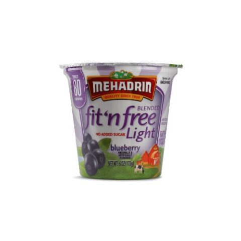 Yogurt Fit'n Free Blueberry Mehadrin 170 Gr