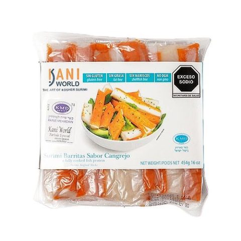 Cangrejo/surimi Palitos Kaniworld 454 Gr