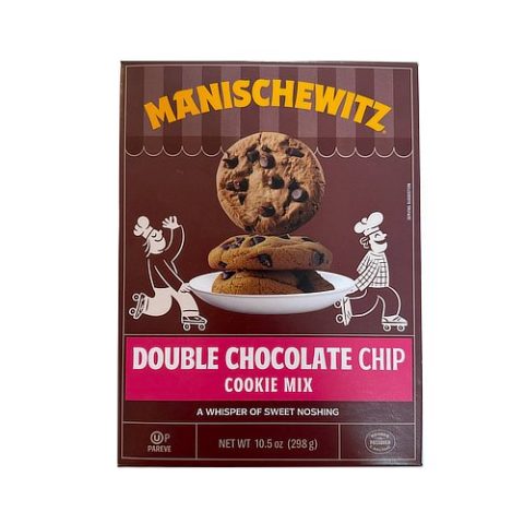 Harina para Galletas de Double Chocolate Chip Manischewitz 298 Gr