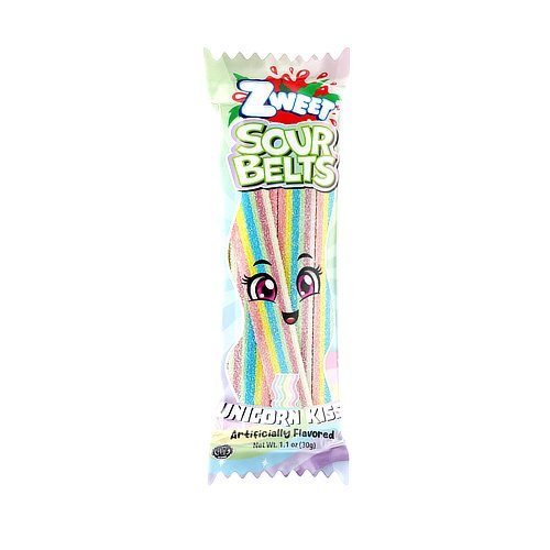 Sour Belts Unicorn Kiss Zweet 30 Gr — Gomitas