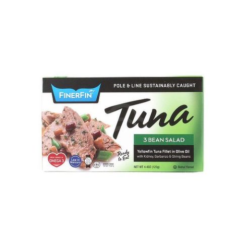 Atún de Aleta Fina Ensalada de Frijoles Finerfin 125 Gr