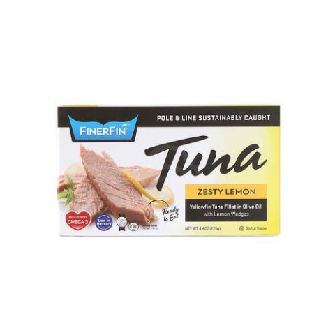 Atún de Aleta Fina con Limón Finerfin 125 Gr