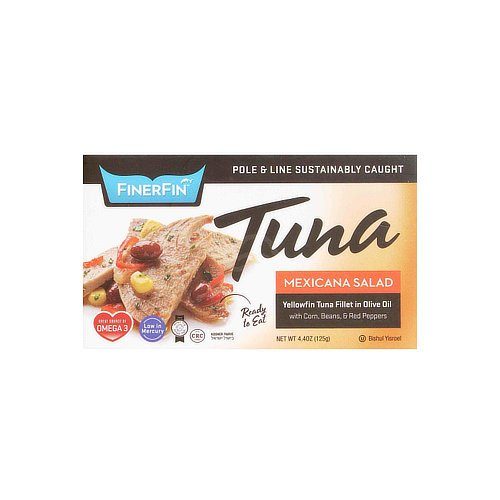 Atún de Aleta Fina a la Mexicana Finerfin 125 Gr — Del Mar