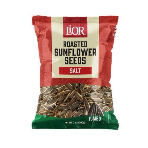 Pepitas de Girasol Natural Saladas Lior 200 Gr