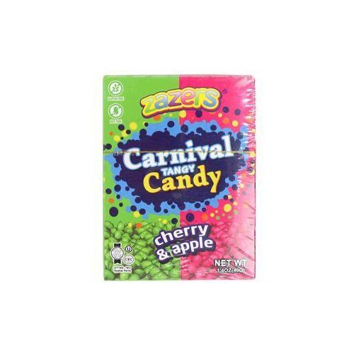 Carnival Candy Cherry & Apple Zazers 40 Gr — Dulces y Golosinas