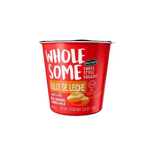 Yogurt Wholesome Dulce de Leche Norman's 150 Gr — Lo Nuevo