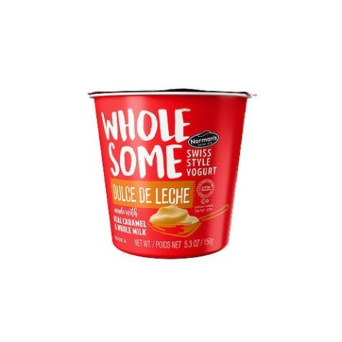 Yogurt Wholesome Dulce de Leche Norman's 150 Gr