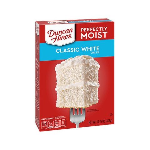 Harina para Pastel Blanco Duncan Hines 432 Gr