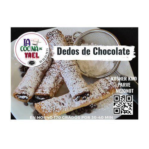 Dedos de Chocolate la Cocina de Yael 14 Pzas — Chocolates y Bombones