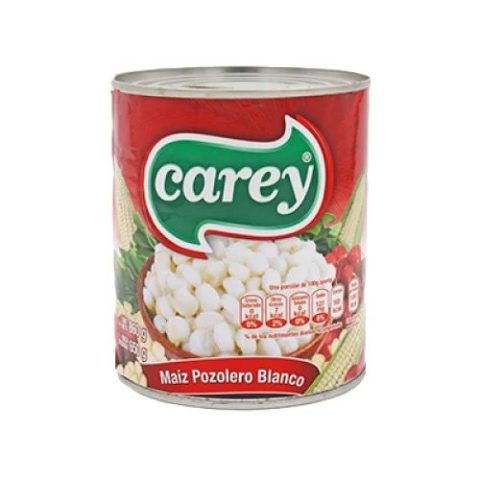 Maíz Pozolero Blanco Carey 860 Gr