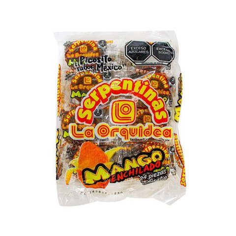 Serpentinas de Mango Enchiladas la Orquidea 24 Pzas