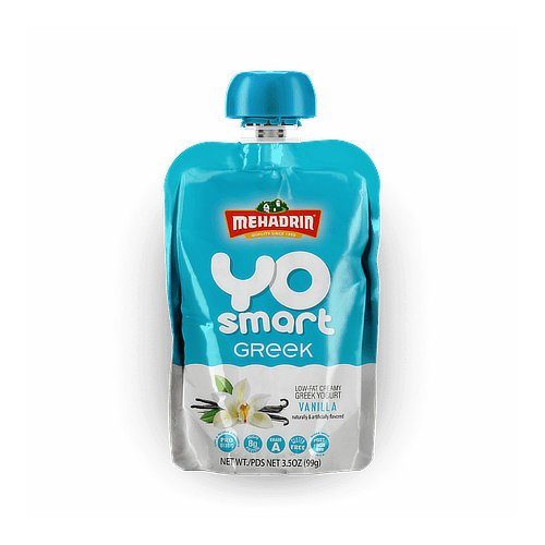 Yogurt Griego Pouch Vainilla Mehadrin 100 Gr — Yogurts