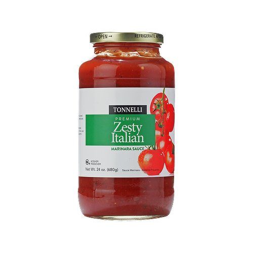 Salsa Marinara Zesty Italian Tonnelli 680 Gr — Pastas y Salsas Rojas