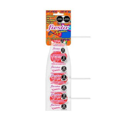 Paleta de Caramelo Macizo Canels 20 Pz