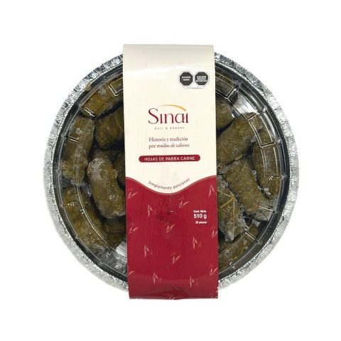 Hoja de Parra Carne Sinai 30 Pzas