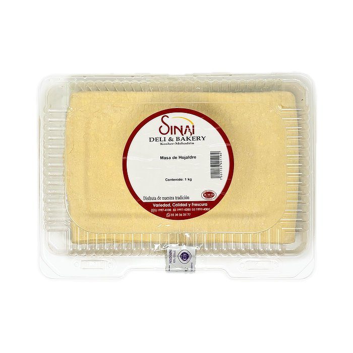 Masa de Hojaldre Sinai 1 Kg — Masas y Bulemas
