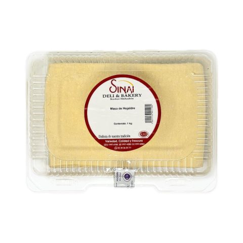Masa de Hojaldre Sinai 1 Kg