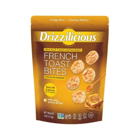 Mini Galletas de Arroz French Toast Drizzilicious 113 Gr