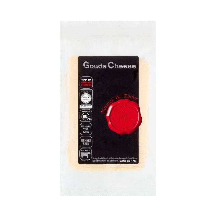 Queso Gouda Rebanadas Natural & Kosher 170 Gr — Quesos Gourmet
