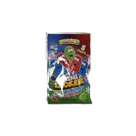 Mini Paletas Surtidas Zazers 15 Gr
