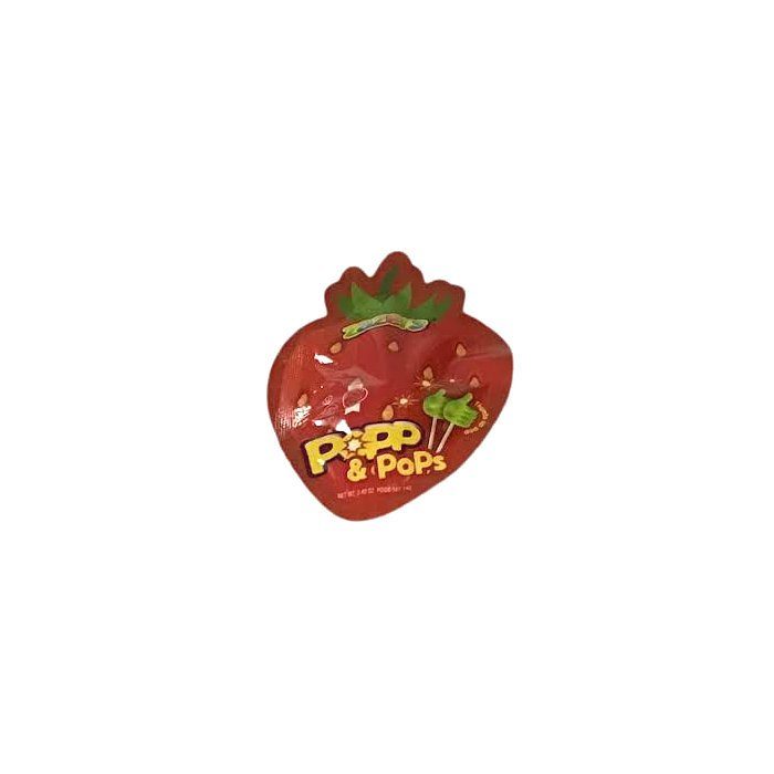 Popp & Pops Sabor Fresa Zazers 1 Pza — Dulces y Golosinas