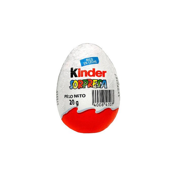 Huevo de Chocolate Kinder Sorpresa 20 Gr — Chocolates y Bombones