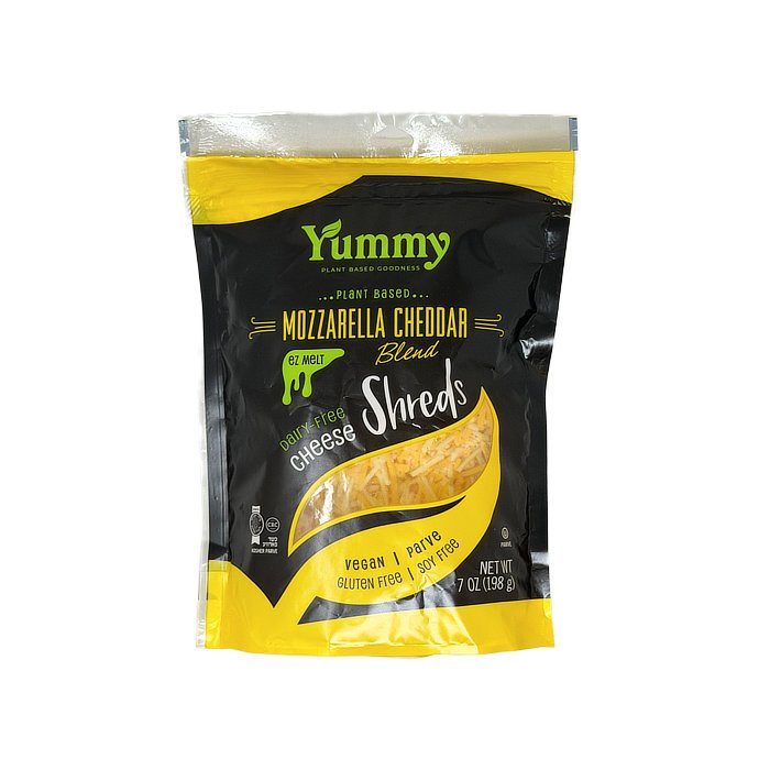 Queso Vegano Mozzarella/cheddar Yummy 198 Gr — Lo Nuevo