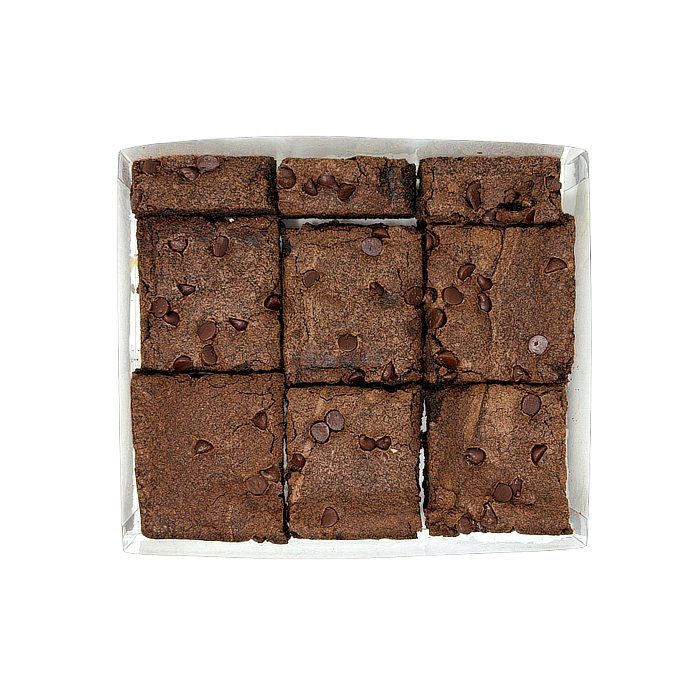 Brownies Chocolate Chip Sinai 7 Pzas — Pasteles y Postres
