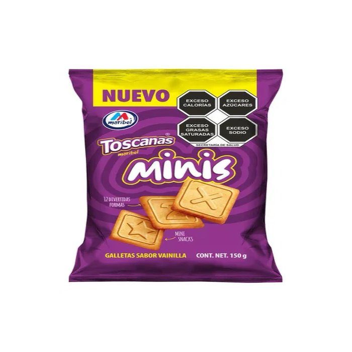 Galletas Toscanas Mini Maribel 150 Gr — Galletas y Barritas
