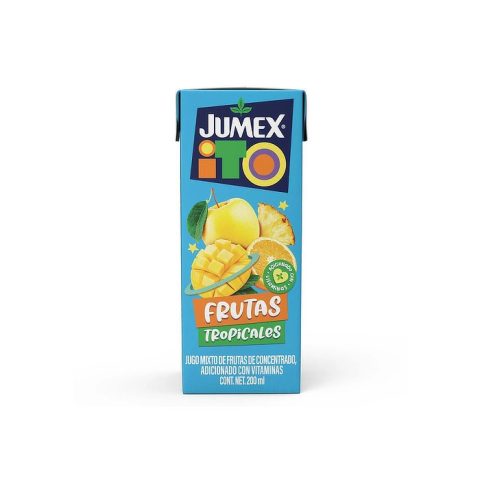 Jugo Jumexito Sabor Frutas Tropicales Jumex 200 Ml