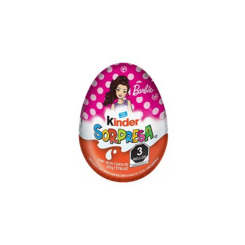 Huevo de Chocolate Kinder Sorpresa para Niña 20 Gr
