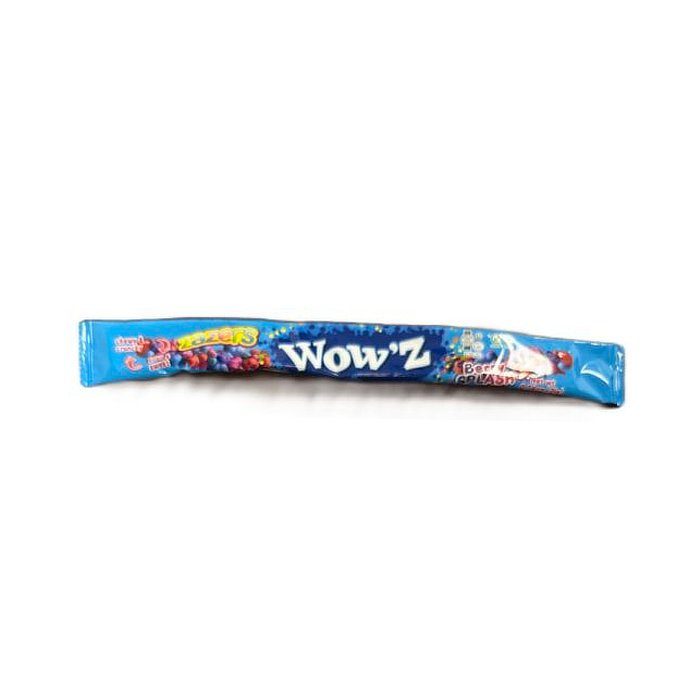 Mega Wow'z Sabor Explosion de Moras Zazers 21 Gr — Dulces y Golosinas