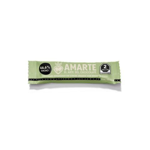 Chocolate Semiamargo con Bebida de Coco Amarte 20 Gr