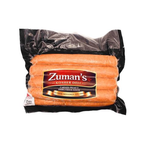 Salchicha de Res Zuman's 500 Gr